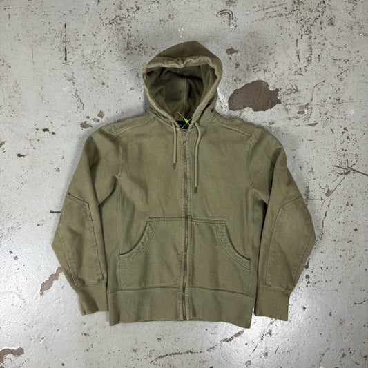 WASHED GREEN ZIP - M