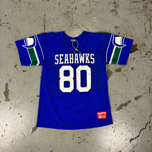 VINTAGE SEAHAWKS JERSEY - L