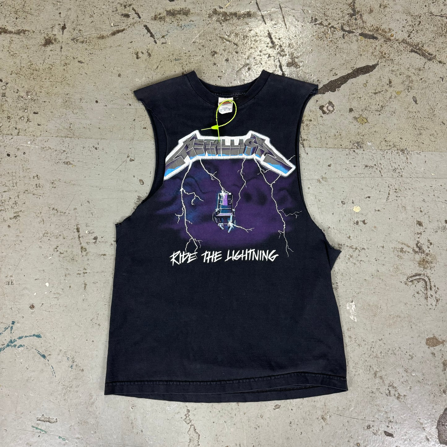 1994 METALLICA RIDE THE LIGHTNING CUT OFF - M